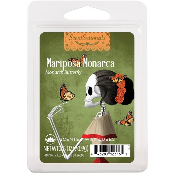 Other - Scentsationals Mariposa Monarch wax cubes